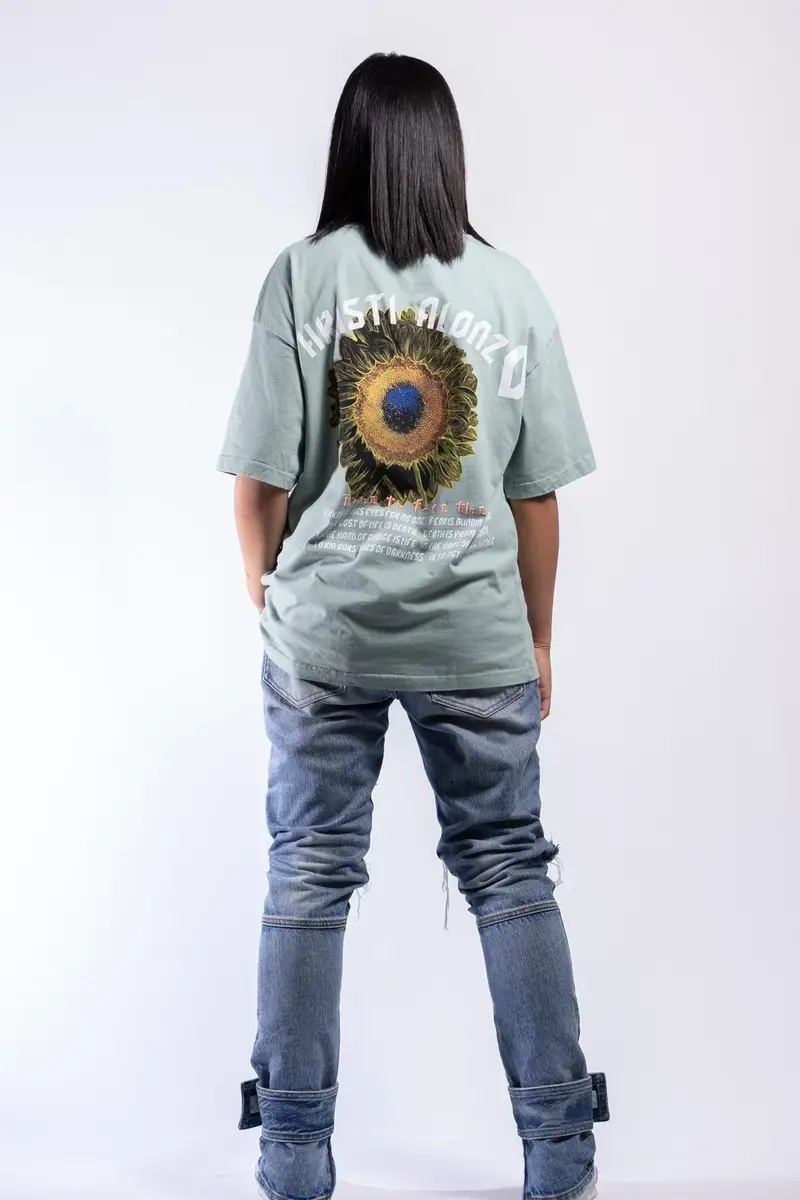 Christi Alonzo apparel photographed for the brand
