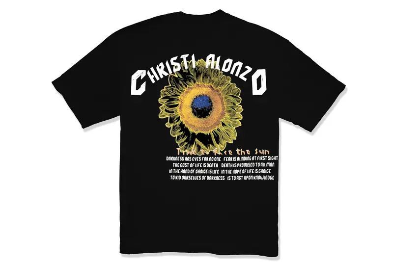 Christi Alonzo apparel photographed for the brand