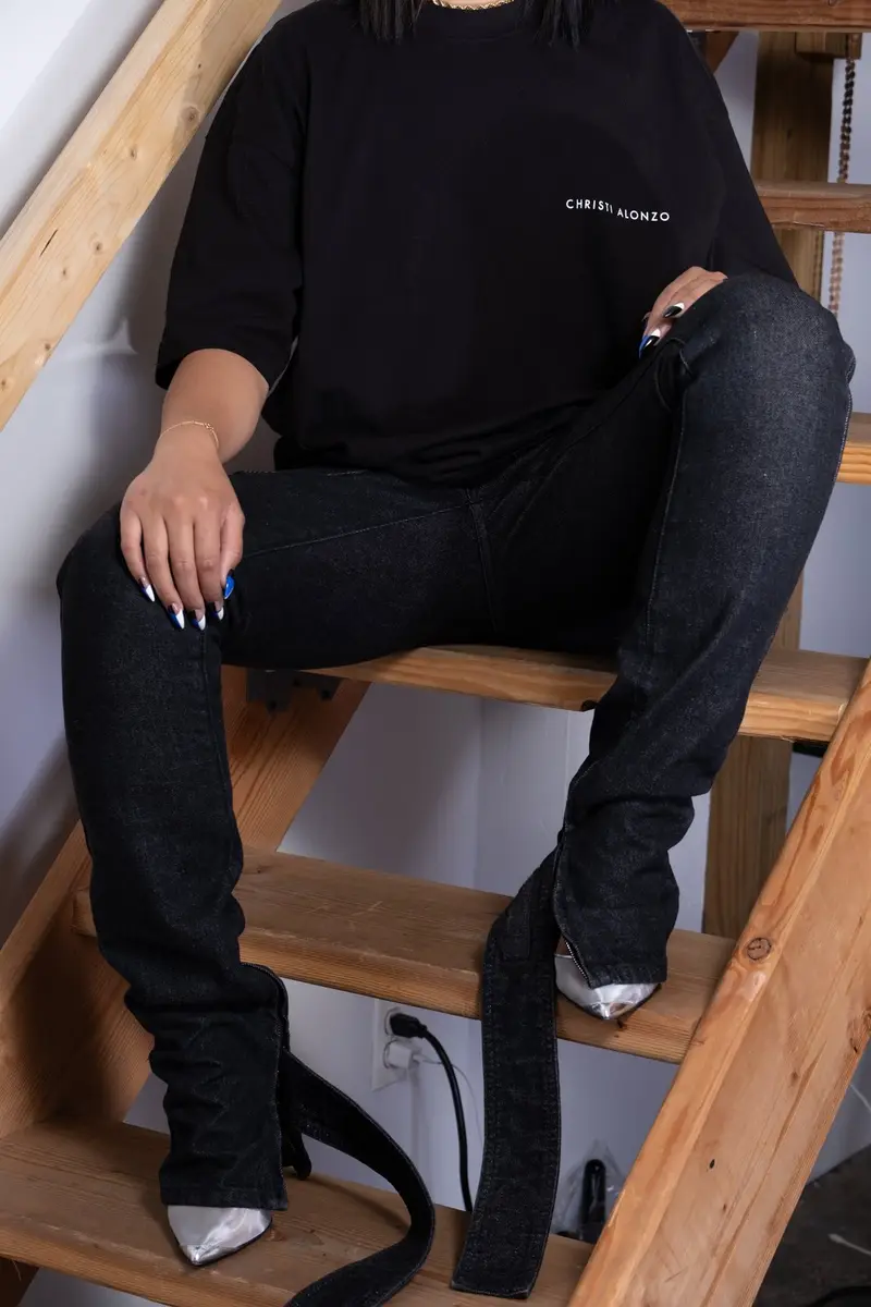 Christi Alonzo apparel photographed for the brand