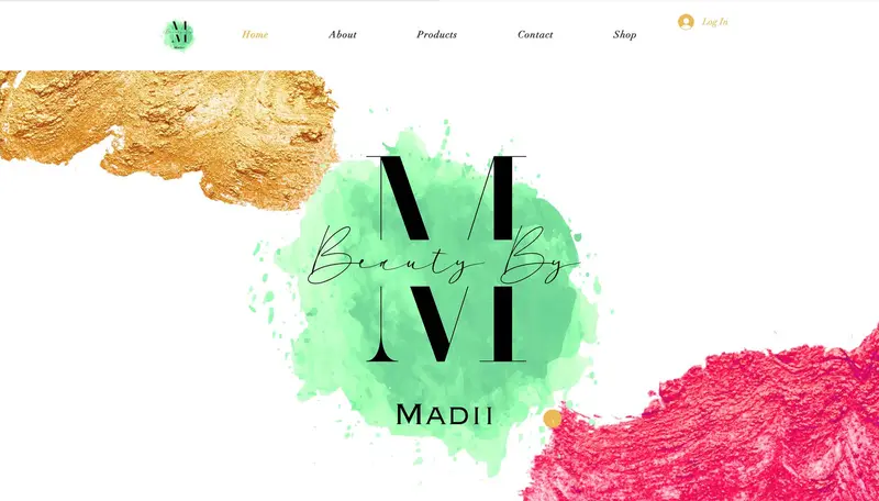 The Beauty By Madii website